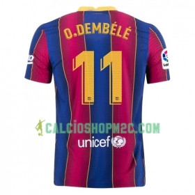FC Barcellona Ousmane Dembele 11 Maglia Prima 2020/2021 Manica Corta